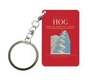 Thumbnail for Frank País Airport (HOG) design on red key chain