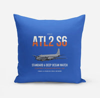 Thumbnail for Atlantique 2 Standard 6 design on blue pillow