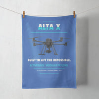 Thumbnail for Freefly Alta X design on blue towel