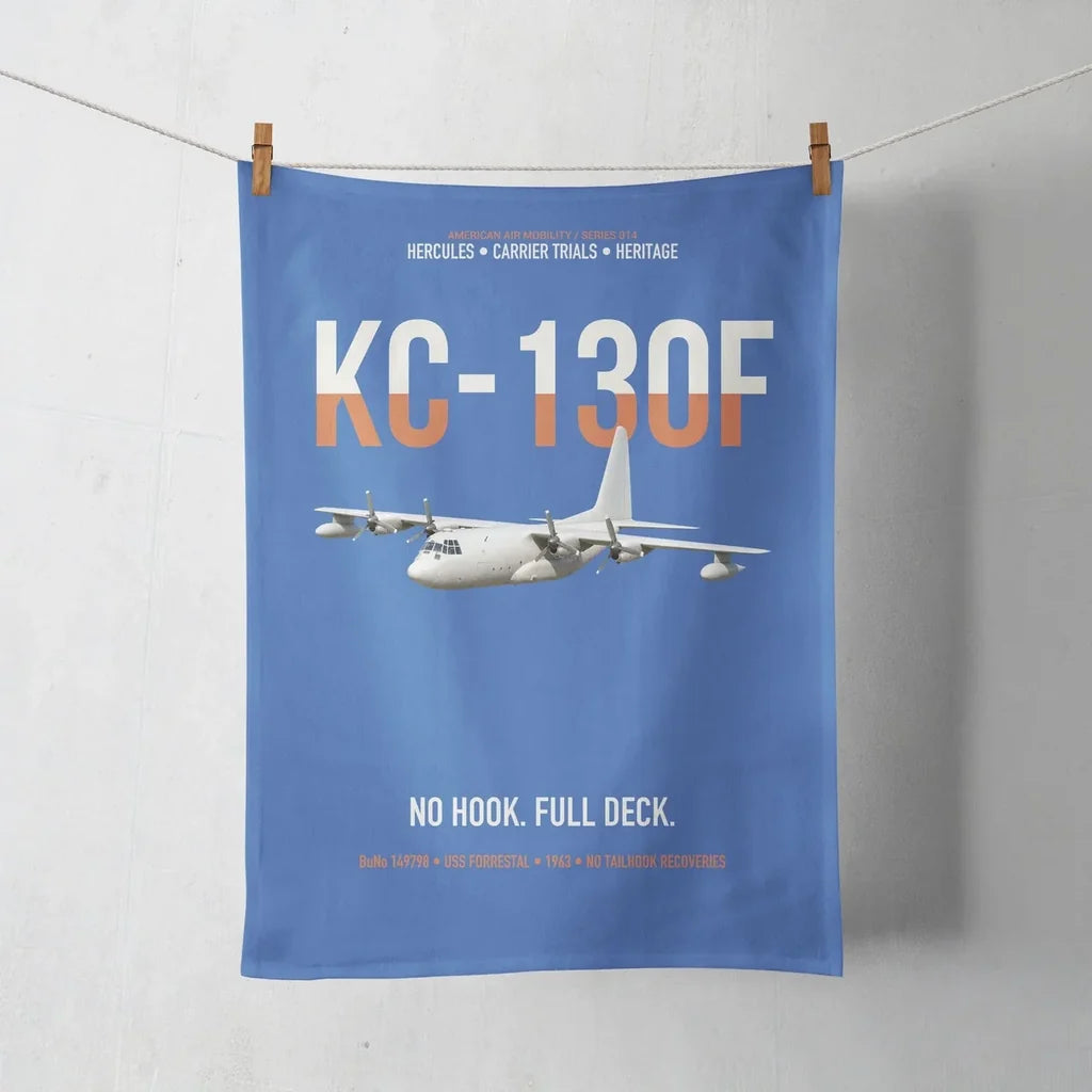 KC-130F BuNo 149798 design on blue towel