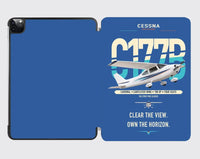 Thumbnail for Cessna 177B Cardinal design on blue ipad tablet case
