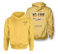Thumbnail for KC-130F BuNo 149798 design on yellow double-side hoodie, double-side print