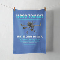 Thumbnail for Inspired Flight IF800 Tomcat design on blue towel