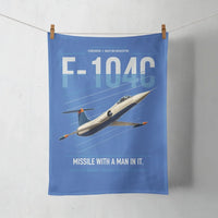 Thumbnail for F-104C Starfighter design on blue towel