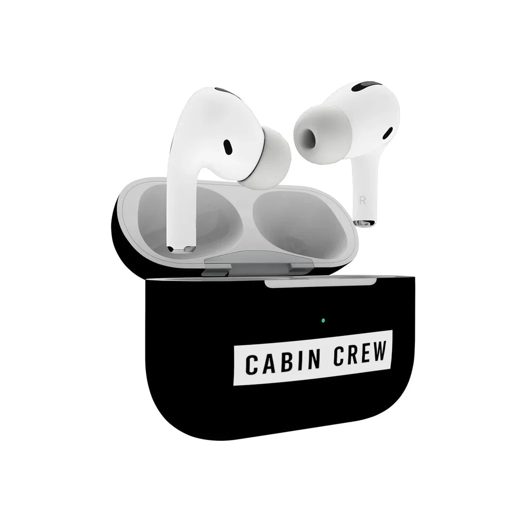 Cabin Crew Text AirPods Case - view 2