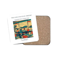 Thumbnail for The Soda Fountain Airport - Designed Coasters design on white 1-piece
