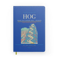 Thumbnail for Frank País Airport (HOG) design on blue notebook