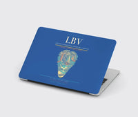 Thumbnail for Leon-Mba International Airport (LBV) design on blue MacBook case