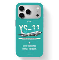Thumbnail for NAMC YS-11A Case design on turquoise iphone case
