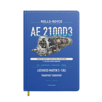Thumbnail for AE 2100D3 design on blue notebook