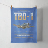 Thumbnail for TBD-1 Devastator design on blue towel