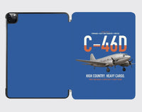 Thumbnail for C-46D Commando design on blue ipad tablet case