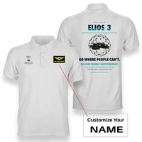 Thumbnail for Flyability Elios 3 design on white polo with custom name badge