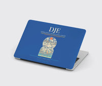 Thumbnail for Djerba-Zarzis International Airport (DJE) design on blue MacBook case