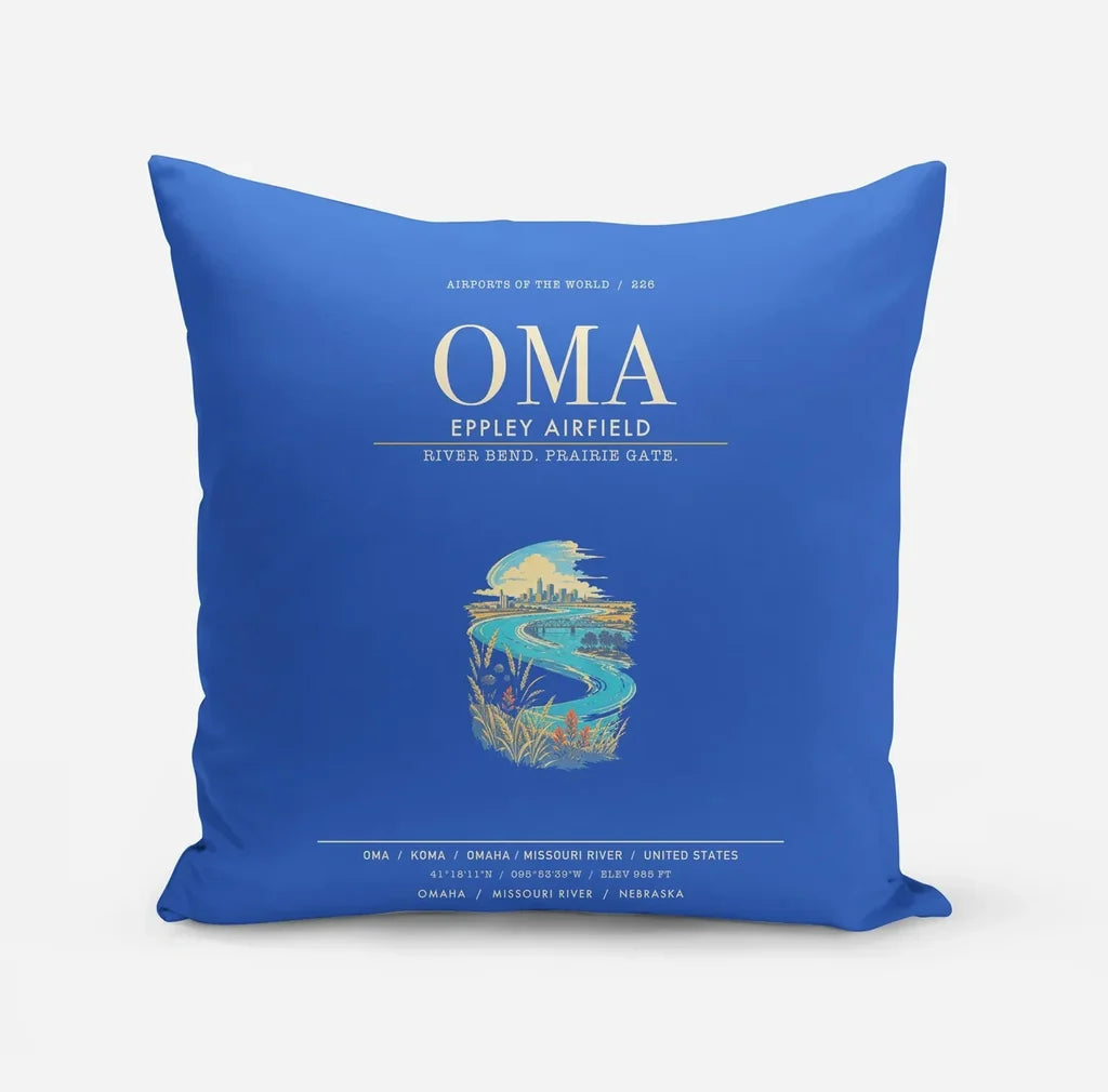 Omaha Eppley Airfield OMA - Blue