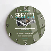 Thumbnail for SPEY 511 design on green army no frame wall clock