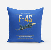 Thumbnail for F-4S Phantom II design on blue pillow