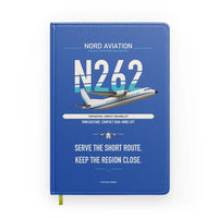 Thumbnail for Nord 262A design on blue notebook