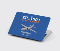 Thumbnail for EC-130J Commando Solo III design on blue MacBook case