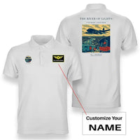 Thumbnail for VINTAGE G4152 - The River Of Lights - Double-Side Polo T-Shirt design on white+name