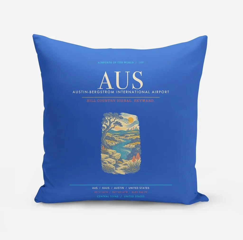 Austin-Bergstrom International Airport AUS - Blue