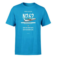 Thumbnail for Nord 262A design on turquoise single side