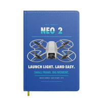 Thumbnail for DJI Neo 2 design on blue notebook