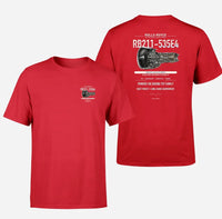Thumbnail for RB211-535E4 design on red t shirt