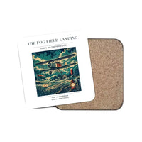 Thumbnail for The Fog Field Landing - Designed Coasters design on white 1-piece