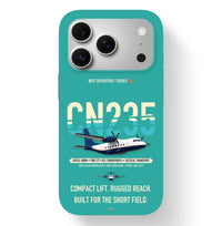 Thumbnail for Airbus CN235-300M Case design on turquoise iphone case