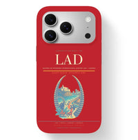 Thumbnail for Luanda Airport (LAD) design on red iPhone 17 Pro MagSafe case