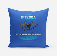 Thumbnail for Inspired Flight IF1200A design on blue pillow