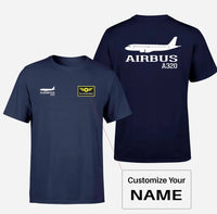 Thumbnail for Airbus A320 Printed Double-Side T-Shirts - view 15