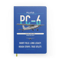 Thumbnail for Pilatus PC-6 Porter design on blue notebook