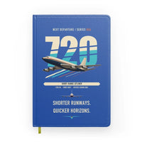 Thumbnail for Boeing 720B design on blue notebook