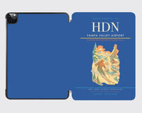 Thumbnail for Yampa Valley Airport (HDN) design on blue ipad tablet case