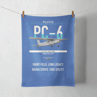 Thumbnail for Pilatus PC-6 Porter design on blue towel