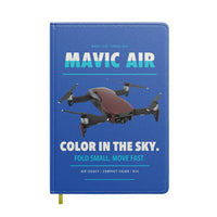 Thumbnail for DJI Mavic Air design on blue notebook
