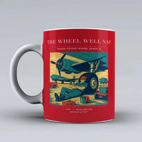 Thumbnail for VINTAGE G4267 - The Wheel Well Nap - Ceramic Mug design on red