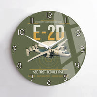 Thumbnail for E-2D Advanced Hawkeye design on green army no frame wall clock