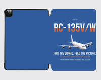 Thumbnail for RC-135V W Rivet Joint design on blue ipad tablet case