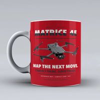 Thumbnail for Matrice 4E Mug design on red dji