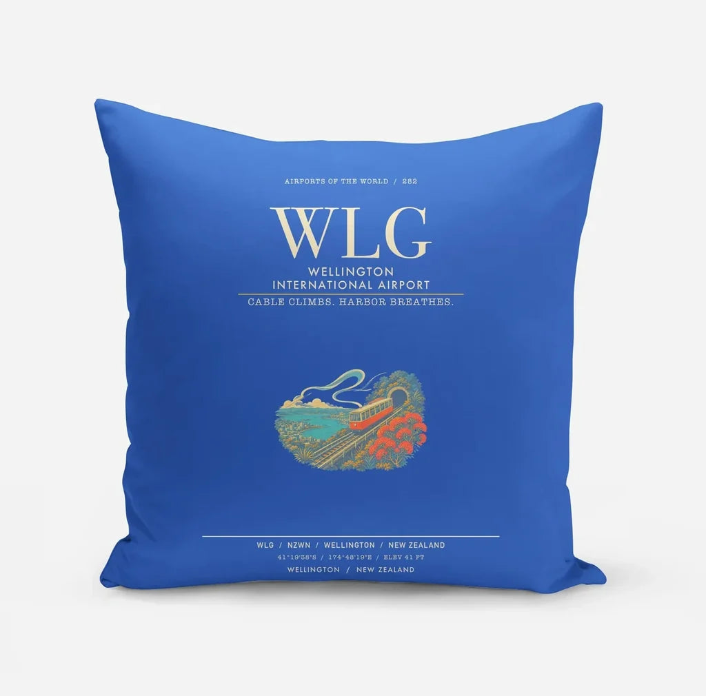 Wellington International Airport WLG - Blue