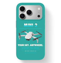 Thumbnail for DJI Mini 2 Case design on turquoise iphone case