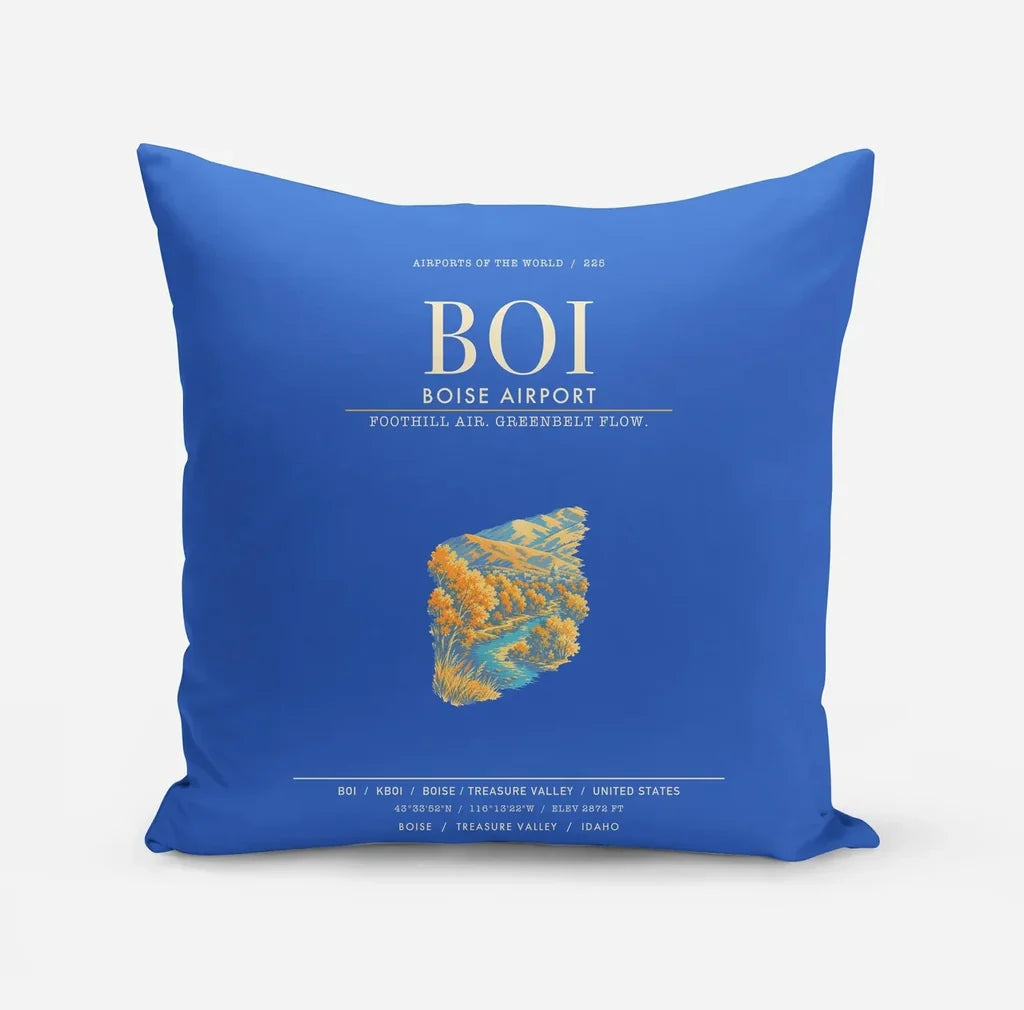Boise Airport BOI - Blue