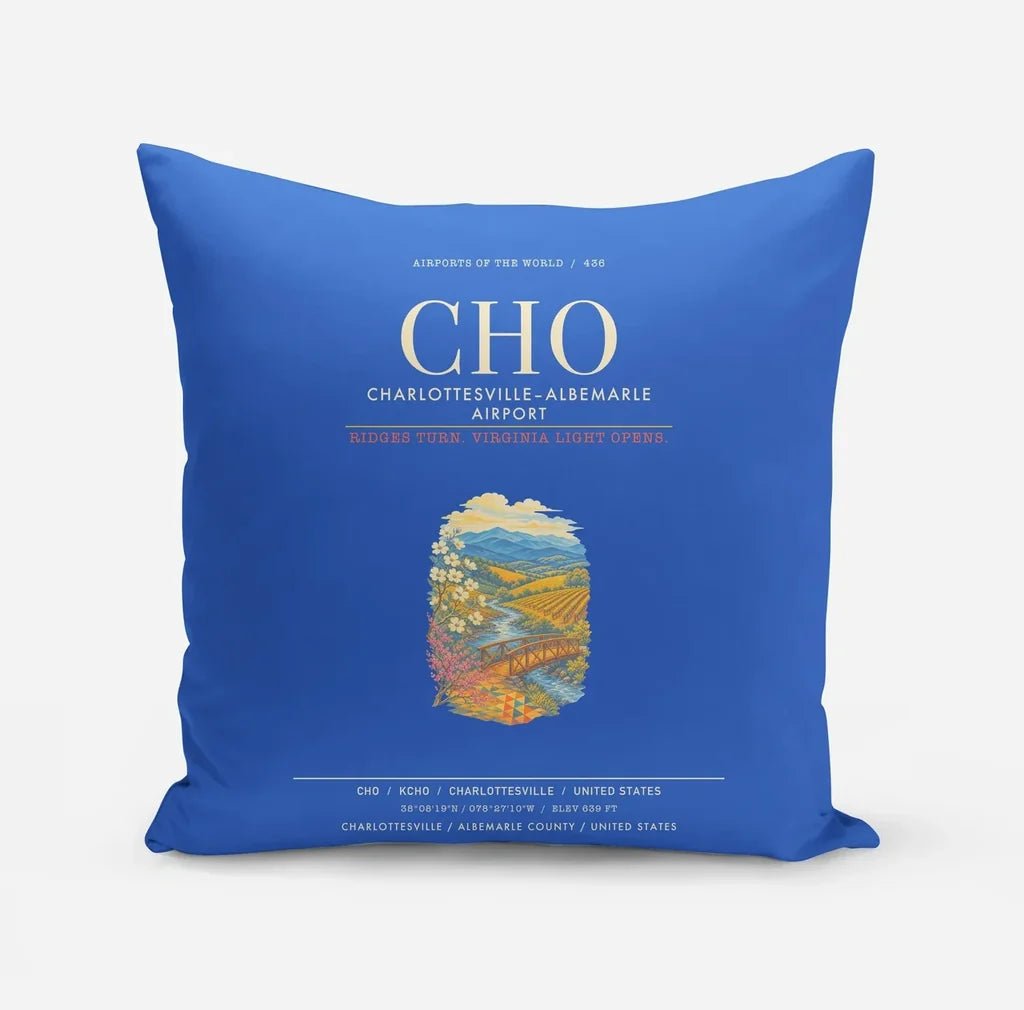 CharlottesvilleAlbemarle Airport CHO - Blue
