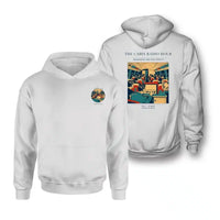 Thumbnail for VINTAGE G4229 - The Cabin Radio Hour - Double-Side Hoodie design on white double side