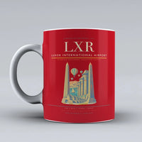 Thumbnail for International Airport LXR Mug design on red luxor