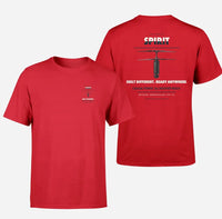 Thumbnail for Ascent AeroSystems Spirit design on red t shirt