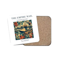 Thumbnail for The Empire Mail - Designed Coasters design on white 1-piece